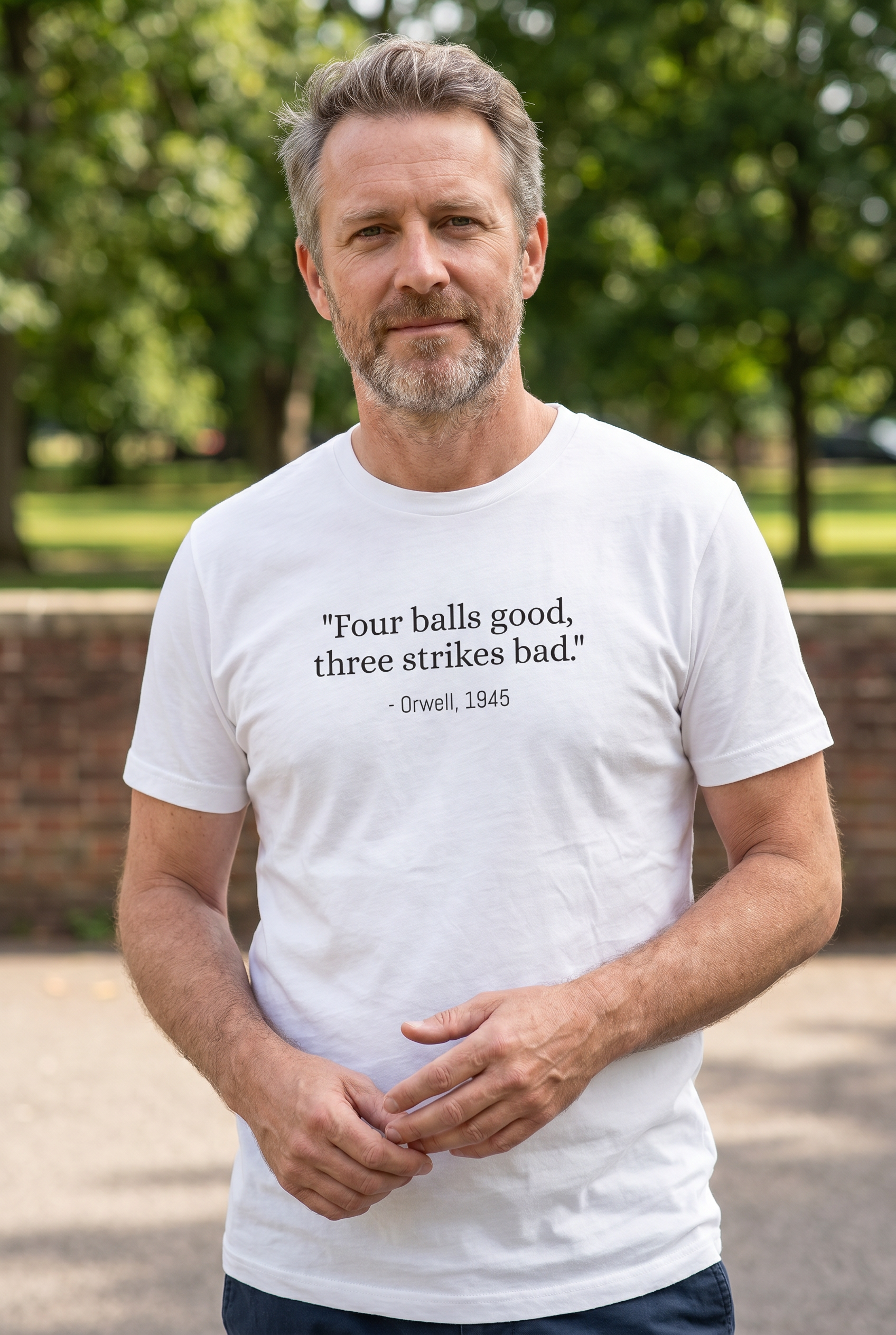 Four Balls Good, Three Strikes Bad - Orwell, 1945